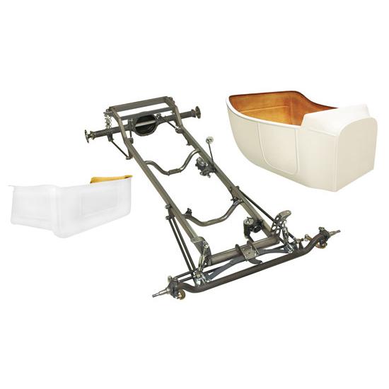 Deluxe 1923 T-Bucket Frame Kit w/ Standard Body and Bed, No Floor Deluxe 1923 T-Bucket Frame Kit w/ Standard Body and Bed, No Floor