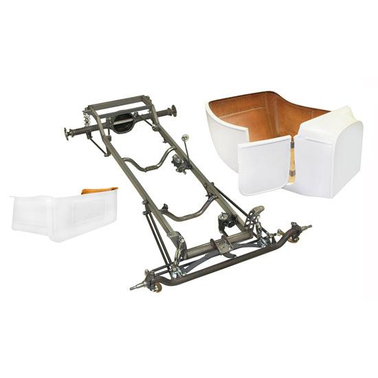 Deluxe 1923 T-Bucket Frame Kit w/ Deluxe Body and Bed, No Floor Deluxe 1923 T-Bucket Frame Kit w/ Deluxe Body and Bed, No Floor