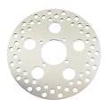 Stainless Steel Drilled Brake Rotor for Spindle Mount Wheel