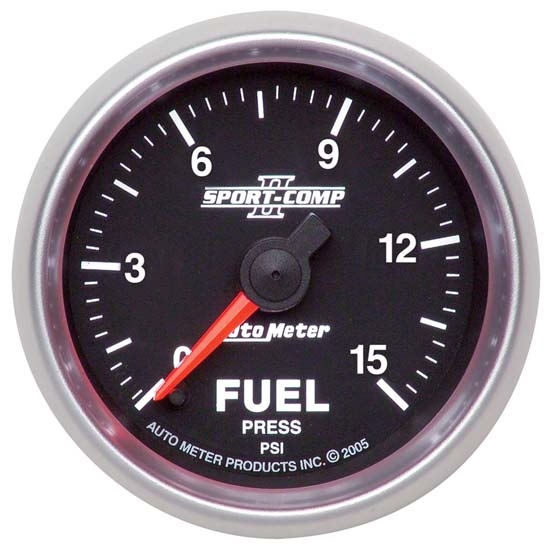 Auto Meter 3661 Sport-Comp II Digital Stepper Motor Fuel Press Gauge Auto Meter 3661 Sport-Comp II Digital Stepper Motor Fuel Press Gauge