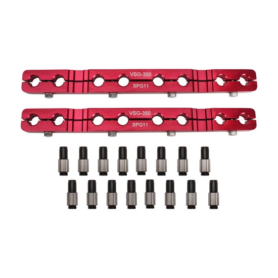 Small Block Chevy Two-Piece Stud Girdle, 7/16 Inch Studs Small Block Chevy Two-Piece Stud Girdle, 7/16 Inch Studs