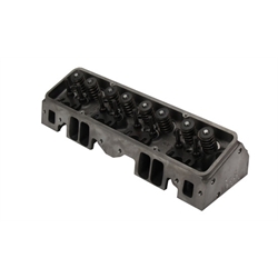RHS Pro Action Small Block Chevy Cast Iron Heads, Angle Plug, 220cc/50cc