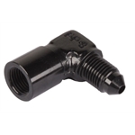 Fragola 495022BL 90° Pressure Gauge Fitting 1/8 In Female - -3 AN Male