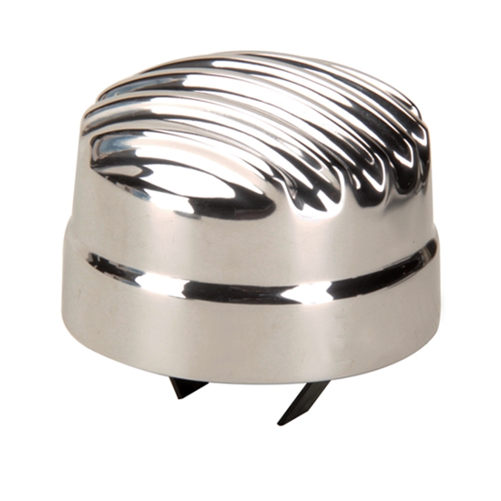 OTB Gear 6823 Finned Breather Cap for Oil Filler, Polished