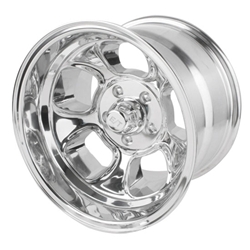 Team III Wheels ET Five Window Wheel-Pol-15x10-5 on 4.5-4 In. Backspce