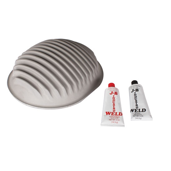 Finned Cover For Round Back 9 Inch Rear End, Unpolished Finned Cover For Round Back 9 Inch Rear End, Unpolished