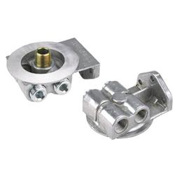 Single Remote Oil Filter Bracket, Ford Filter