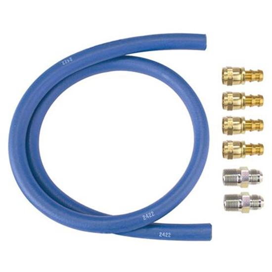 Neoprene Hose and Fitting Kit for Remote Oil Filter, 36 Inch