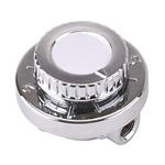 Chrome Universal Adjustable Fuel Pressure Regulator, 1-6 PSI