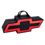 Garage Sale - GOBOXES BT2000BR Chevy Zippered Canvas Go Bag, Black and Red