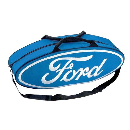 Garage Sale - GOBOXES F2000 Ford Zippered Canvas Go Bag, Blue Garage Sale - GOBOXES F2000 Ford Zippered Canvas Go Bag, Blue