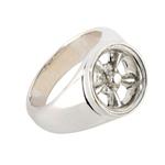 Garage Sale - 5-Spoke Wheel Sterling Silver Ring