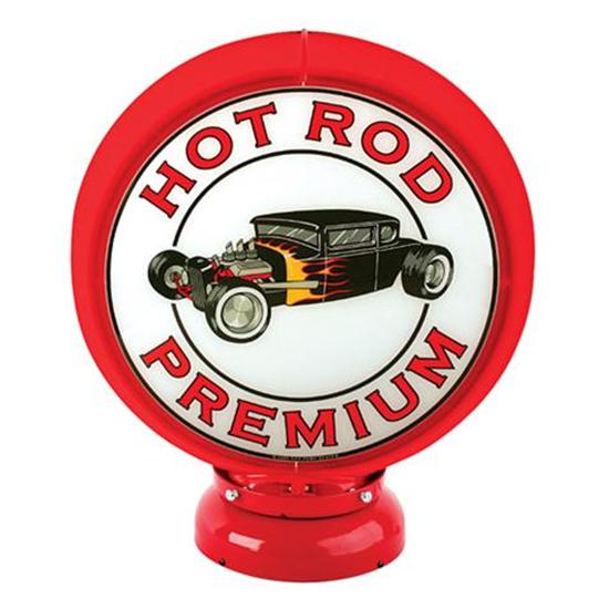 Gas Pump Hot Rod Premium Globe with Stand