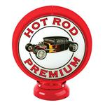Gas Pump Hot Rod Premium Globe with Stand
