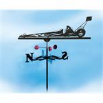 Garage Sale - Dragster Weathervane-Garden