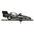 Funny Car Weathervane - Roof