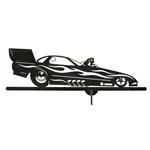 Funny Car Weathervane - Roof