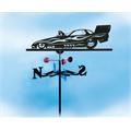 Garage Sale - Funnycar Weathervane-Garden