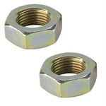 Steel Jam Nuts, 3/8 Inch-24 NF Fine Thread, Pack/6