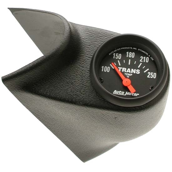 Auto Meter 7080 Z-Series Single Gauge Pillar Kit, 2000-07 GM Duramax Auto Meter 7080 Z-Series Single Gauge Pillar Kit, 2000-07 GM Duramax