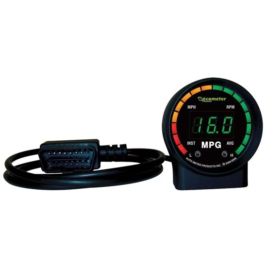 Auto Meter 9105 Ecometer Digital Ecometer II Gauge, 2-1/16 Inch Auto Meter 9105 Ecometer Digital Ecometer II Gauge, 2-1/16 Inch