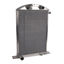 AFCO 1937-39 Ford Aluminum Radiator, Ford Engine