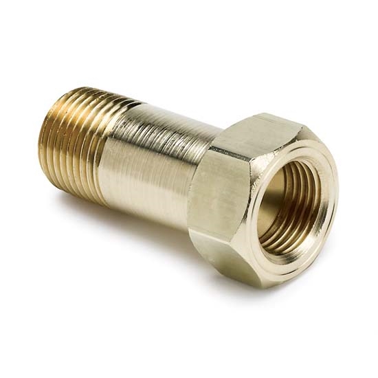 Auto Meter 2271 Temperature Sender Adapter Fitting, Brass, 3/8 In. NPT Auto Meter 2271 Temperature Sender Adapter Fitting, Brass, 3/8 In. NPT