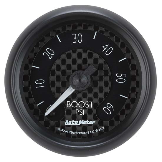 Auto Meter 8005 GT Mechanical Boost Gauge, 2-1/16 Inch, 60 PSI Auto Meter 8005 GT Mechanical Boost Gauge, 2-1/16 Inch, 60 PSI
