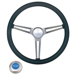 Grant 969 Classic Nostalgia Steering Wheel w/ Chevy Horn Button-15 In