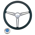 Grant 969 Classic Nostalgia Steering Wheel w/ Chevy Horn Button-15 In