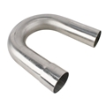Stainless Steel Exhaust Bend, 180 Degree, 2-1/2 Inch