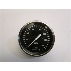 Garage Sale - Classic Hot Rod Series Black Speedometer