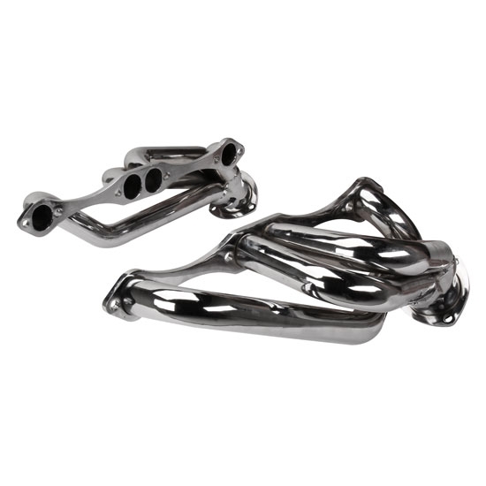 1955-57 Chevy Chassis Headers for Rack and Pinion, Stainless Steel 1955-57 Chevy Chassis Headers for Rack and Pinion, Stainless Steel