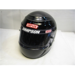 Garage Sale - Simpson Voyager Evolution SA10 Helmet, Black, Size 7-3/4