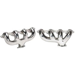 Garage Sale - Tru-Ram Big Block Chevy Stainless Steel Exhaust Manifolds - Polished