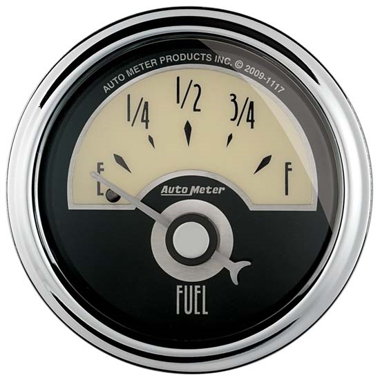 Auto Meter 1107 Cruiser AD Air-Core Fuel Level Gauge, 2-1/16 Inch Auto Meter 1107 Cruiser AD Air-Core Fuel Level Gauge, 2-1/16 Inch
