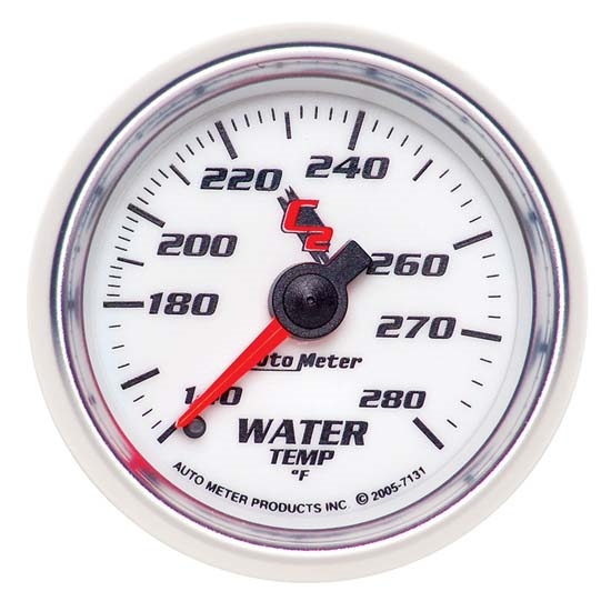 Auto Meter 7131 C2 Mechanical Water Temperature Gauge, 2-1/16 Inch Auto Meter 7131 C2 Mechanical Water Temperature Gauge, 2-1/16 Inch