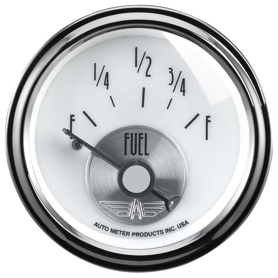 Auto Meter 2015 Prestige Pearl Air-Core Fuel Level Gauge, 2-1/16 Inch Auto Meter 2015 Prestige Pearl Air-Core Fuel Level Gauge, 2-1/16 Inch