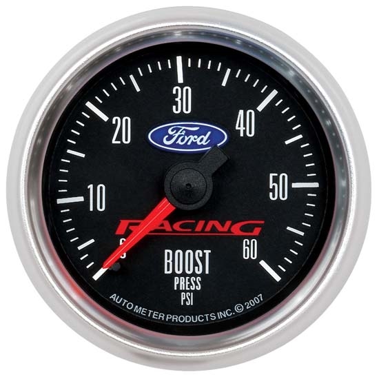 Auto Meter 880106 Ford Racing Mechanical Boost Gauge, 2-1/16 Inch Auto Meter 880106 Ford Racing Mechanical Boost Gauge, 2-1/16 Inch