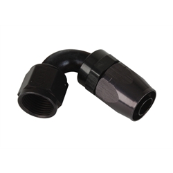 Aeroquip FBM4445 Hose End Coupler Fitting, 120 Degree, Black, -12 AN