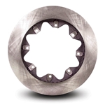 AFCO 9850-8050 Left Curved 48 Vane Heavy Duty Brake Rotor, 10.2 Lbs