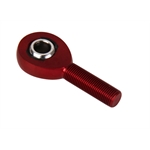 QA1 Aluminum Rod End Heim, 1/2-20 Inch Left Hand Thread, 7/16 Inch