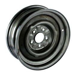 O/E Style Hot Rod Steel Wheel, Raw Finish, 15 x 5, 5 on 4-3/4 Inch ...