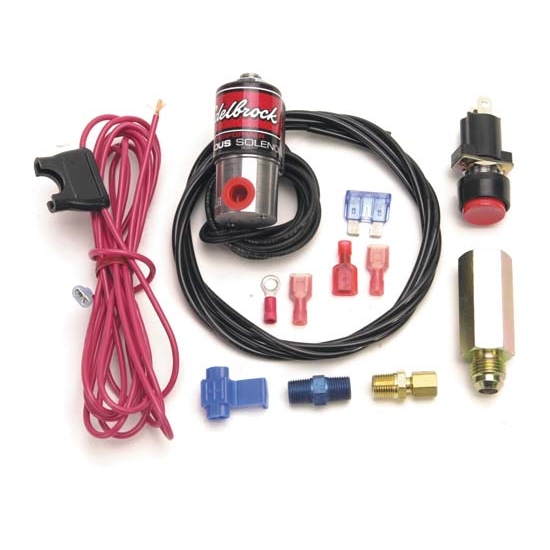 Edelbrock 72178 75 Nitrous System Purge Valve Kit, 6 AN