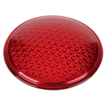 Replacement Tall Model T Tail Light Lens, Red