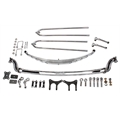 Front End Assembly for Model A Frame, I-Beam Axle, Chrome