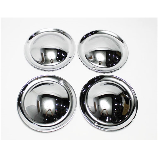 FULL MOON HUBCAPS 15" SET/4 Free Shipping Speedway Motors