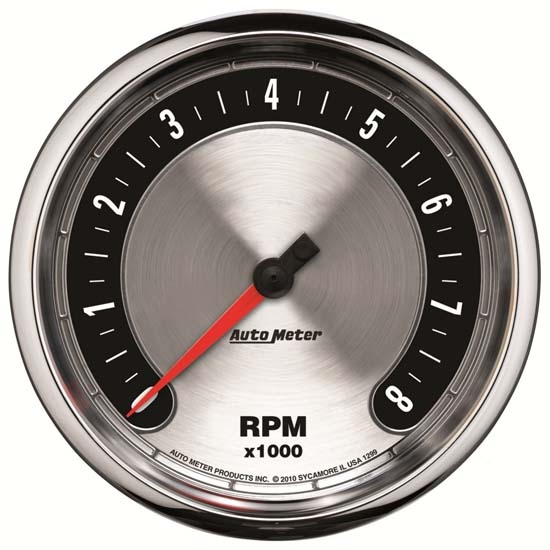 Auto Meter 1299 American Muscle Air-Core In-Dash Tachometer Gauge Auto Meter 1299 American Muscle Air-Core In-Dash Tachometer Gauge