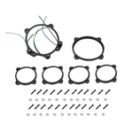 Classic Instruments BZMA6GS Outer Gauge Bezels for Bomber Series