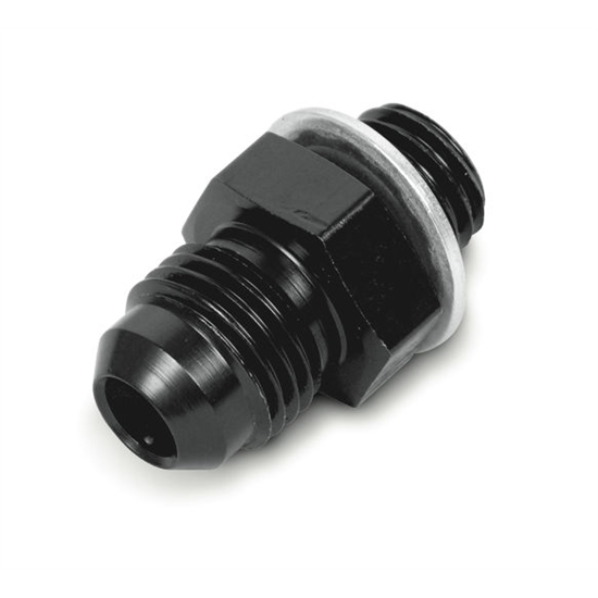 Earls AT991945ERL -6 AN Male to 12mm x 1.5 Dellorto/Solex Carb Adapter